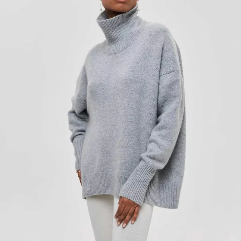 Sigrid™ | Stickad Polotröja