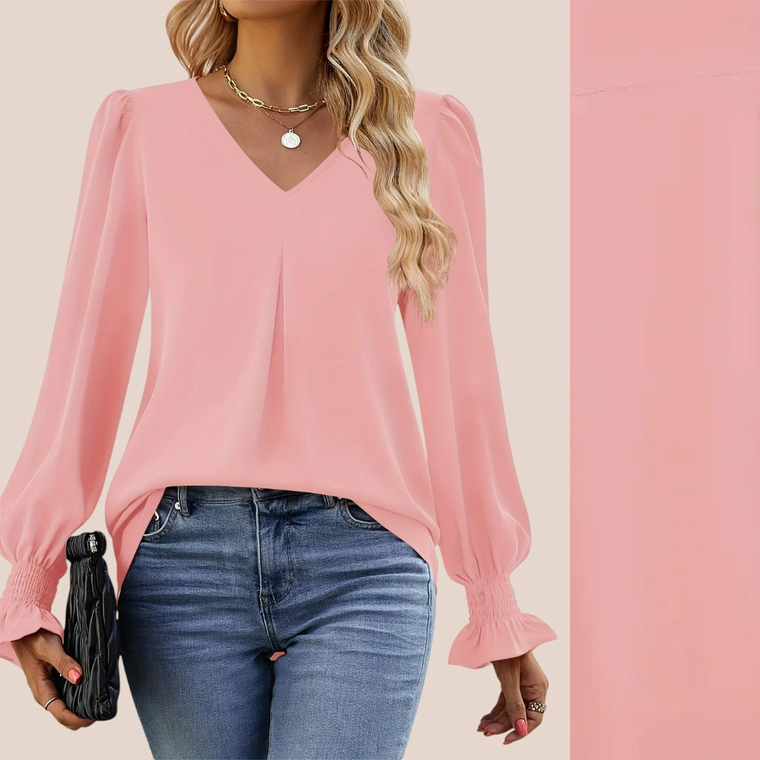 LENA™ | Elegant Höst Blus