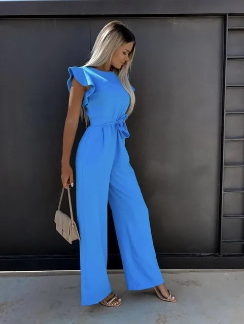 Peach™ | Elegante Jumpsuit met Ruches