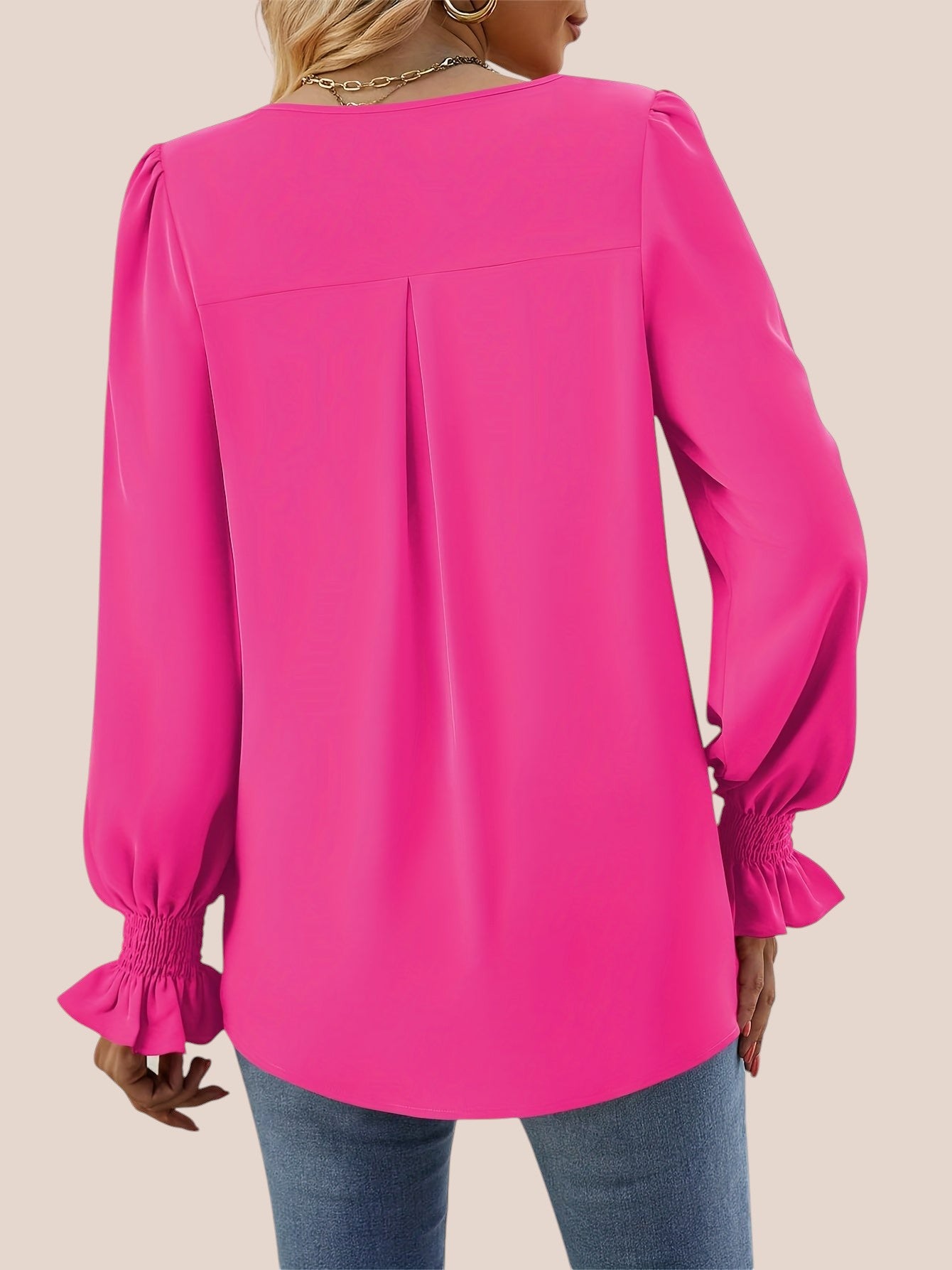 LENA™ | Elegant Höst Blus