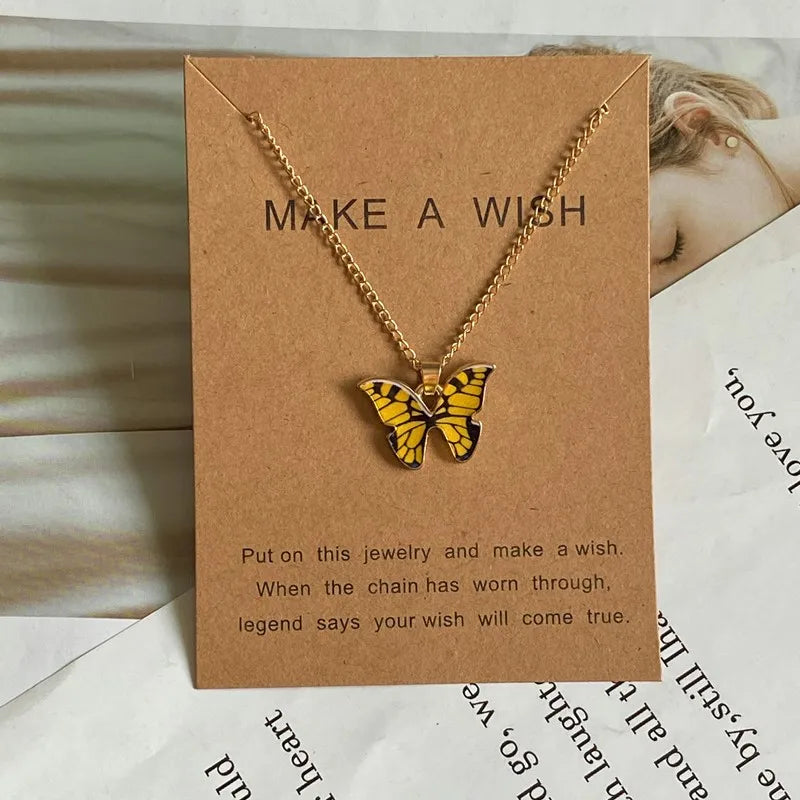 Y/A™ | Butterfly 18K Ketting 🦋