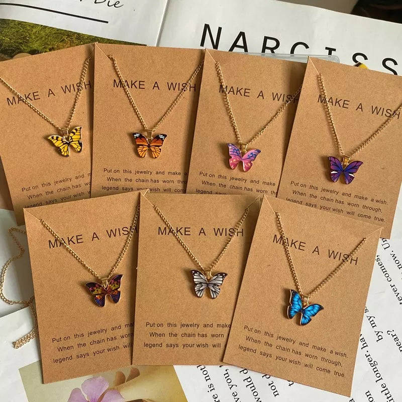 Y/A™ | Butterfly 18K Ketting 🦋