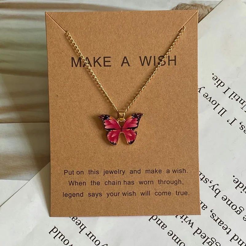 Y/A™ | Butterfly 18K Ketting 🦋