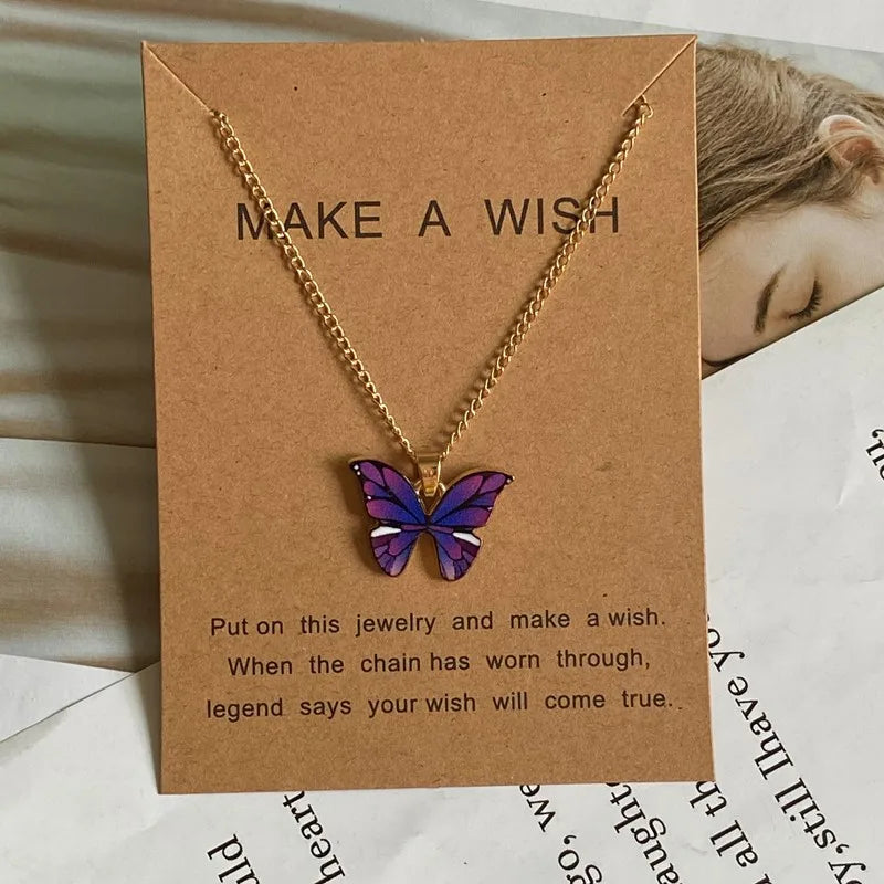 Y/A™ | Butterfly 18K Ketting 🦋