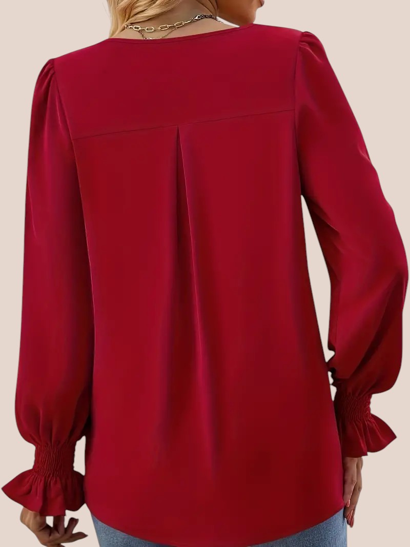 LENA™ | Elegant Höst Blus