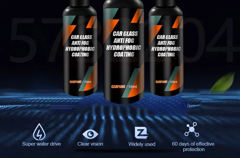 HydroShield™ Auto Water Repellent Spray – För Kristallklara Vindrutor
