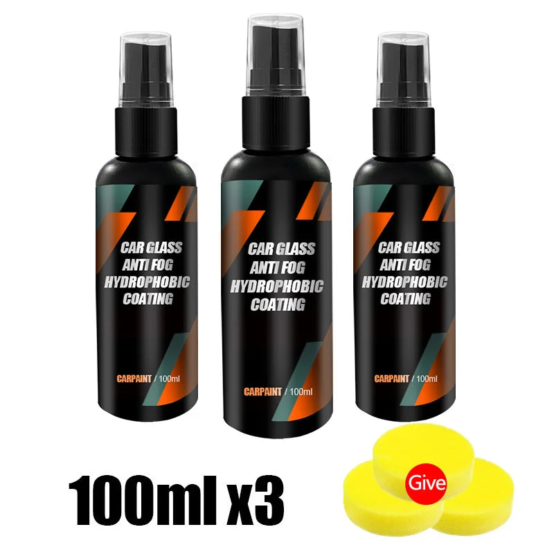 HydroShield™ Auto Water Repellent Spray – För Kristallklara Vindrutor