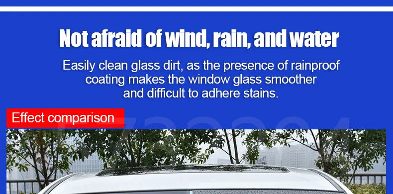 HydroShield™ Auto Water Repellent Spray – För Kristallklara Vindrutor