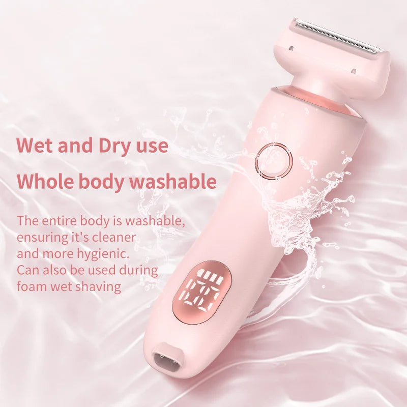 VelvetGroom™ | 2-in-1 Dames Trimmer & Scheerapparaat