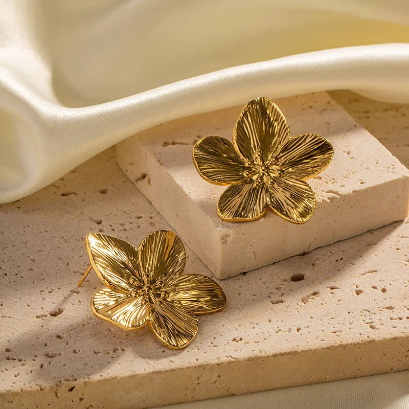 Luxe Bloom™ | Geometrische Oorbellen