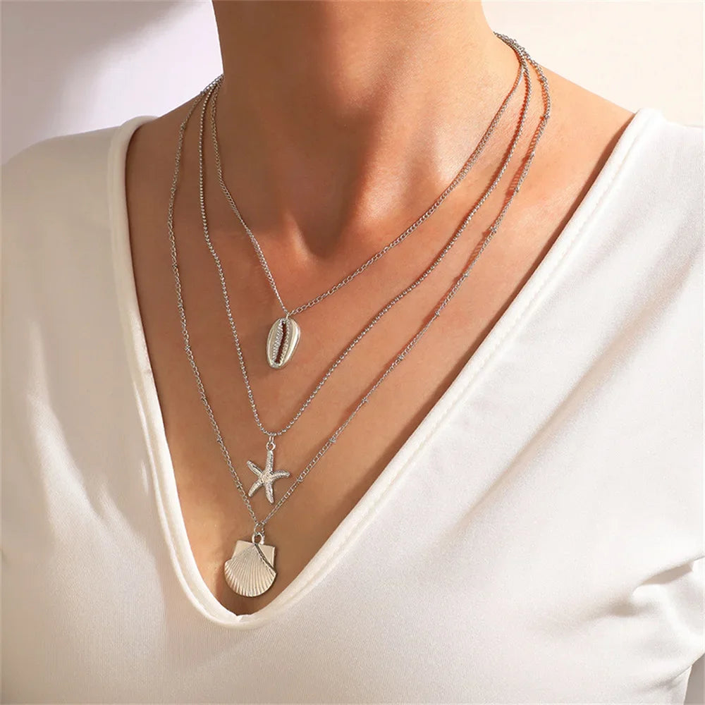 Y/A™ | Vintage Sterren en Maan Ketting