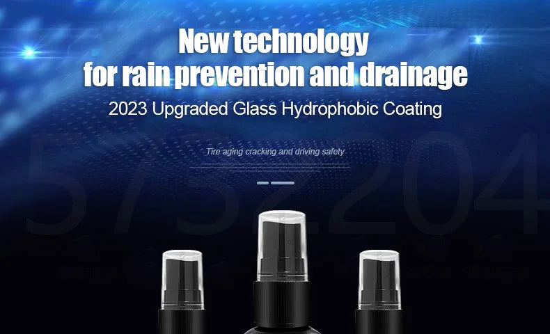 HydroShield™ Auto Water Repellent Spray – För Kristallklara Vindrutor
