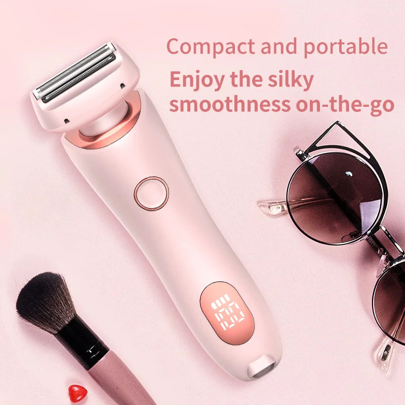 VelvetGroom™ | 2-in-1 Dames Trimmer & Scheerapparaat