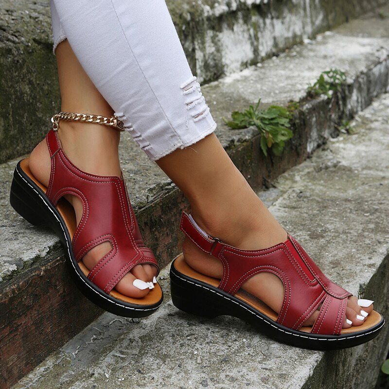 Marina™ - Orthopedische Leren Sandalen