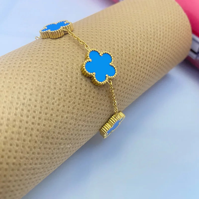 Clover™ | Bloemen armband Dames