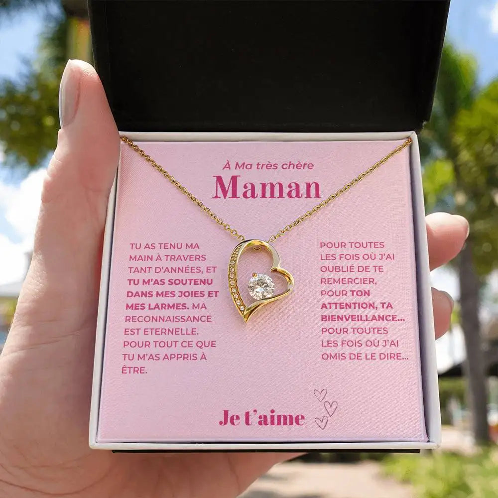 Amora⢠| Elegante Hartketting 18K