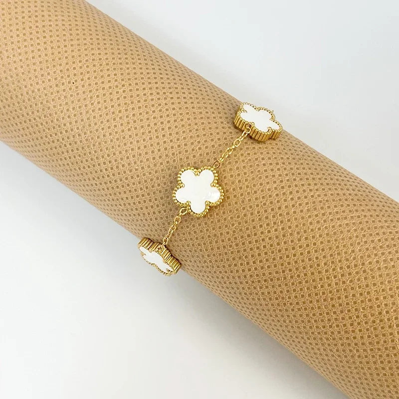 Clover™ | Bloemen armband Dames