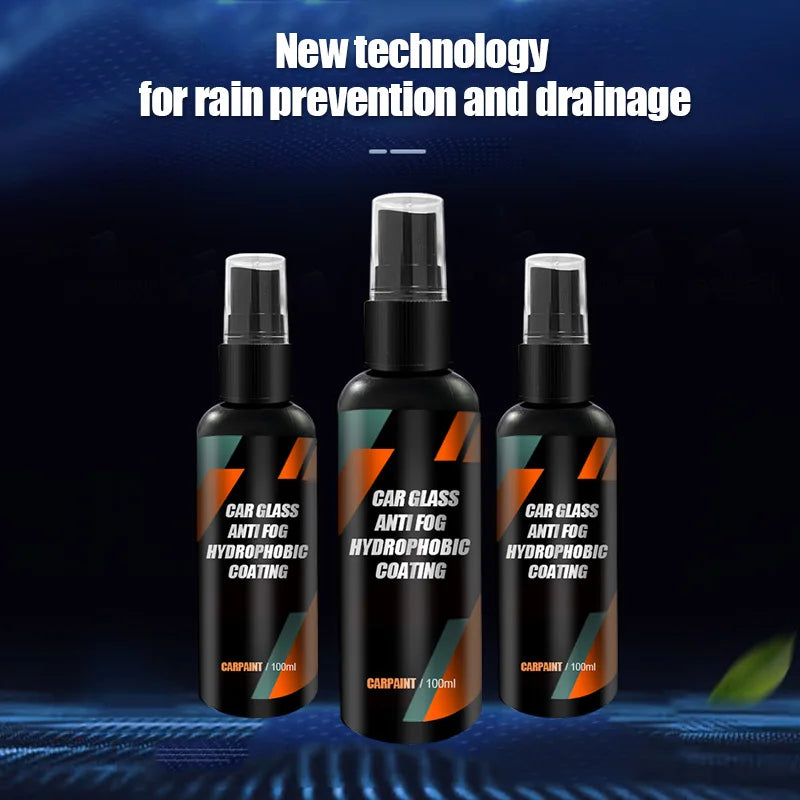HydroShield™ Auto Water Repellent Spray – För Kristallklara Vindrutor