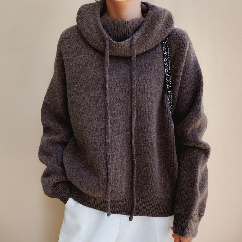 Nova™ | Gebreide Kasjmier Hoodie