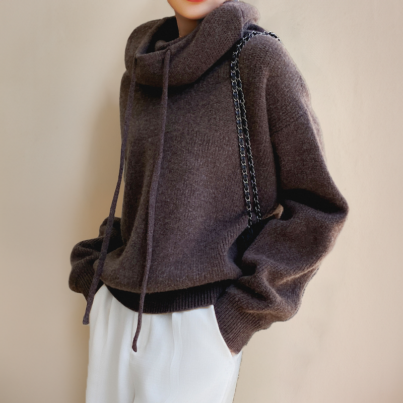 Nova™ | Gebreide Kasjmier Hoodie