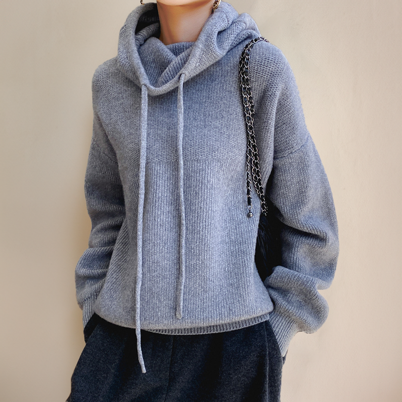Nova™ | Gebreide Kasjmier Hoodie