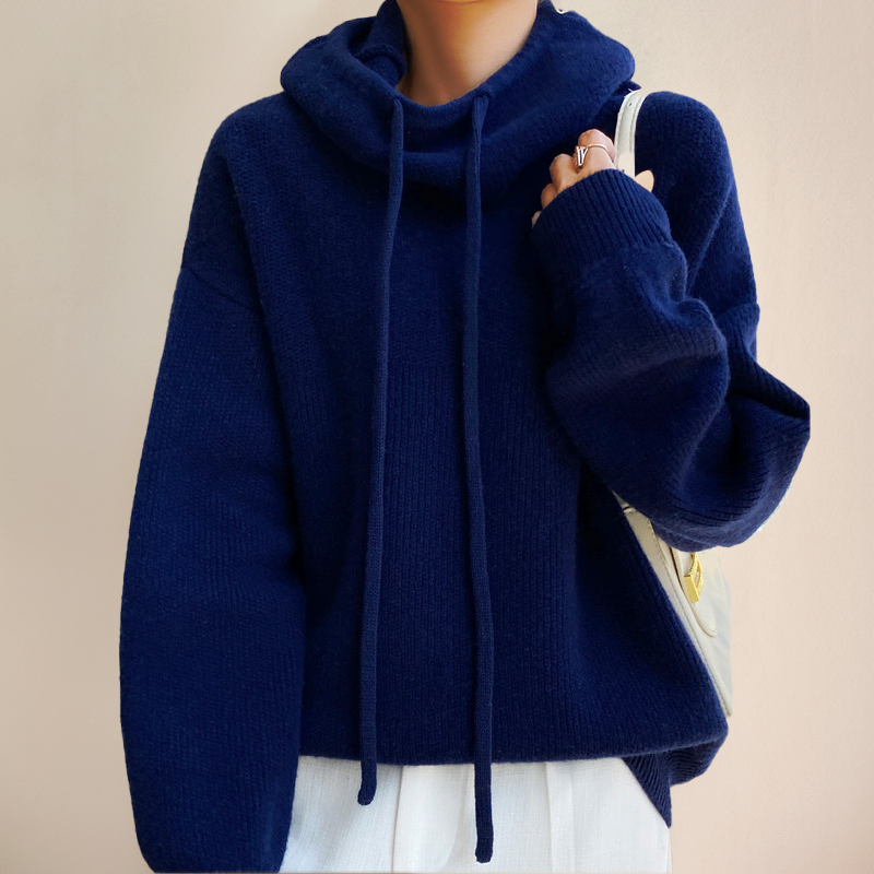 Nova™ | Gebreide Kasjmier Hoodie