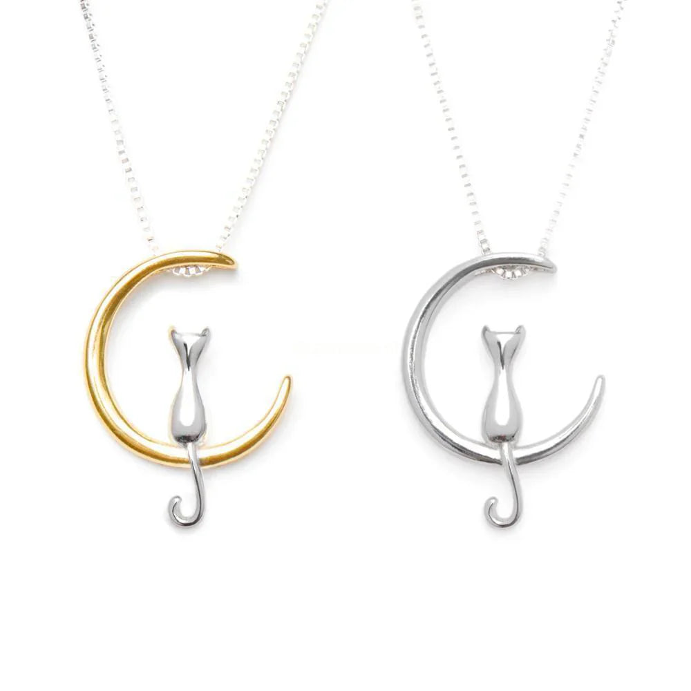 Luna™ | CatMoon Halsband – Fira din kärlek till katter med stil