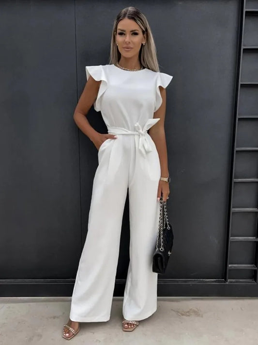 Peach™ | Elegante Jumpsuit met Ruches