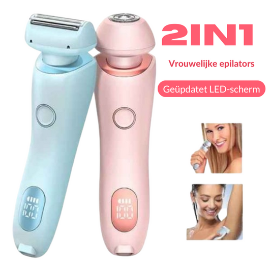VelvetGroom™ | 2-in-1 Dames Trimmer & Scheerapparaat