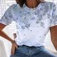 Vintage™ | T-Shirt Met Bloemenprint