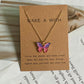 Y/A™ | Butterfly 18K Ketting 🦋