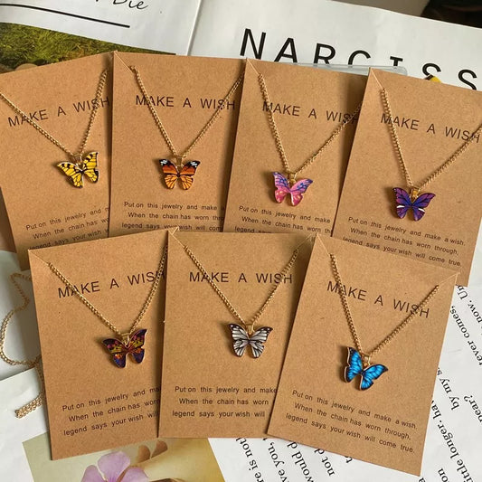 Y/A™ | Butterfly 18K Ketting 🦋