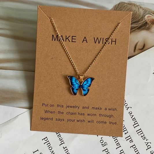 Y/A™ | Butterfly 18K Ketting 🦋