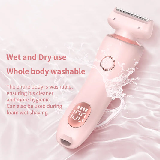 VelvetGroom™ | 2-in-1 Dames Trimmer & Scheerapparaat