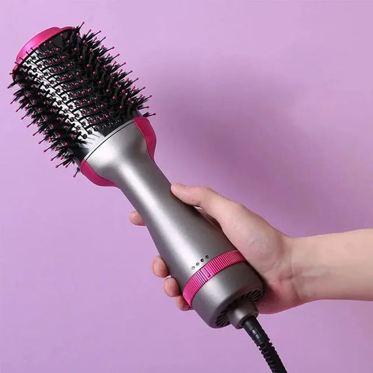 3 In 1 Hot Air Styling Comb for Straight Curly Hair