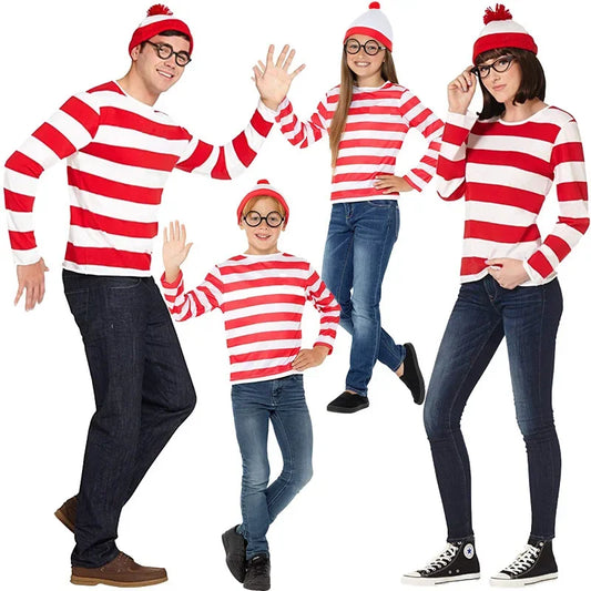 Waldo™ | Compleet Kostuum Set voor Jong en Oud 🎃👓