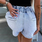 Ayla™ l Rhinestone Heart Shorts