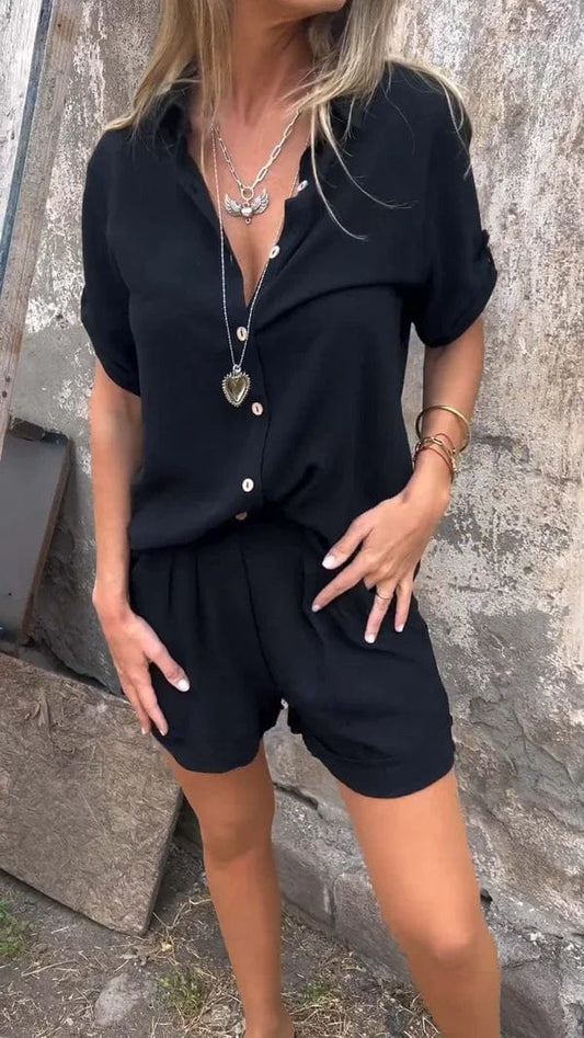 Stefanie™｜Linnen en Katoenen Zomerset