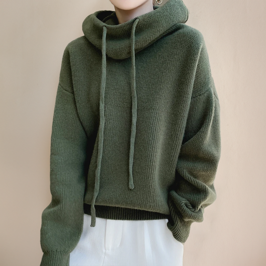 Nova™ | Gebreide Kasjmier Hoodie
