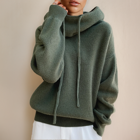Nova™ | Gebreide Kasjmier Hoodie